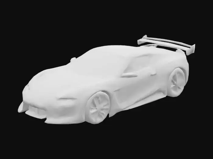 3D model for sports car