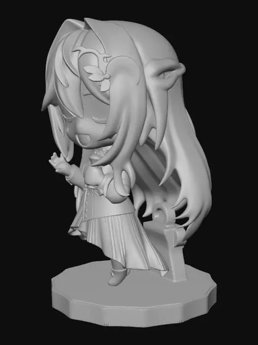 3D model for Chibi Idol Singer