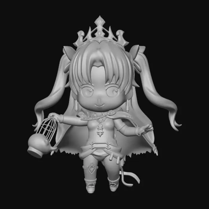 3D model for Nendoroid Princess Mage