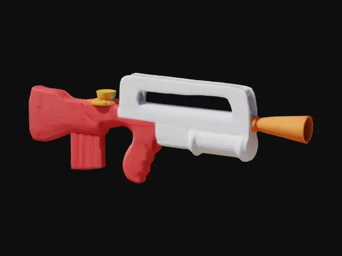 3D model for Fortnite Nerf 