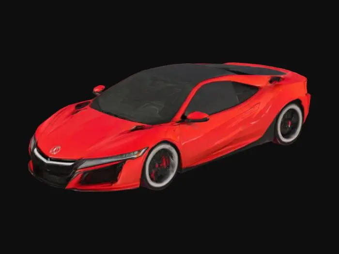 3D model for 2017 Acura NSX
