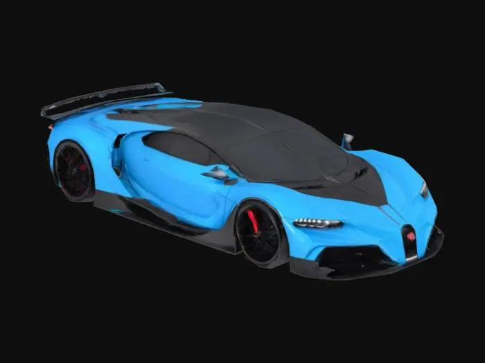 3D model for Bugatti Divo