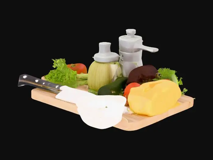 3D model for Gastronomy