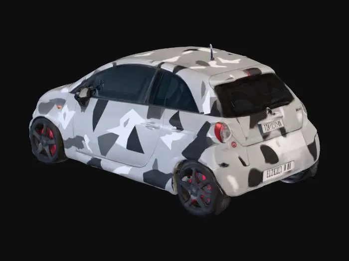 3D model for Camouflage Cruiser