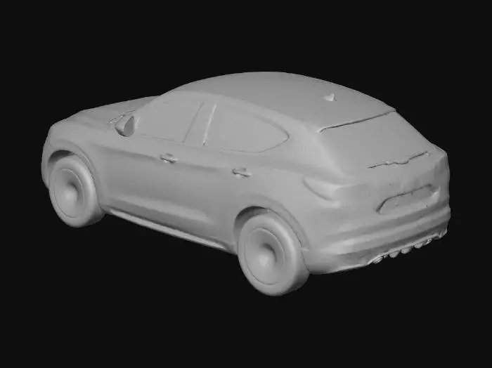 3D model for Camouflaged Test Vehicle