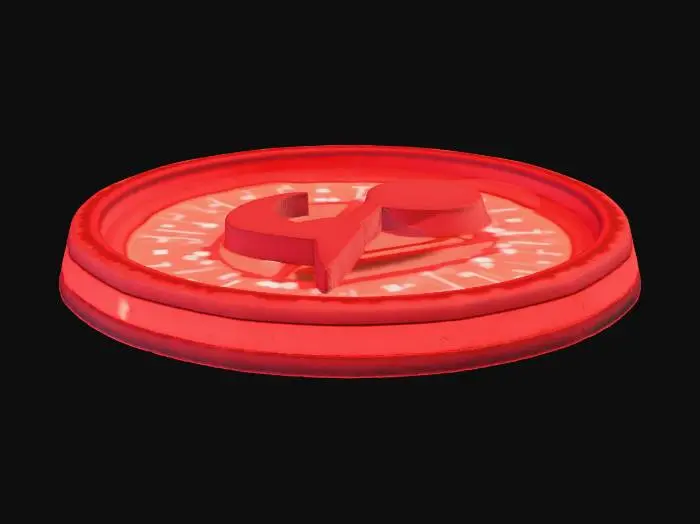 3D model for Youtube Music Logo