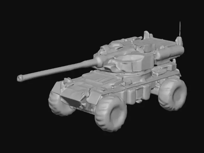 3D model for Anti-Tank Warfare