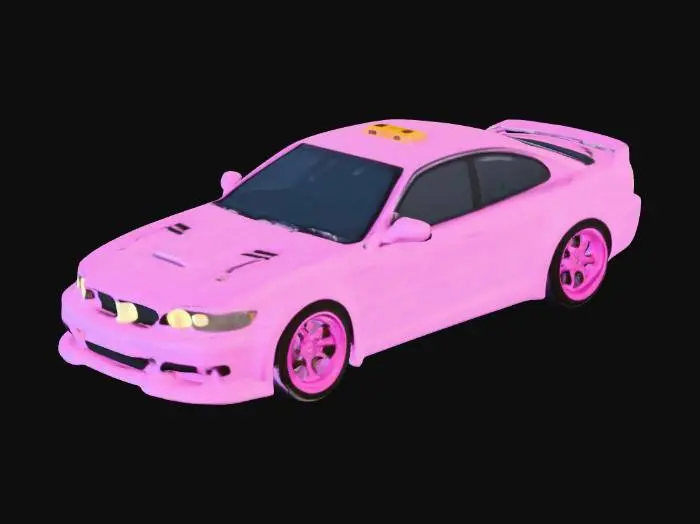 3D model for Bubblegum Racer Taxi