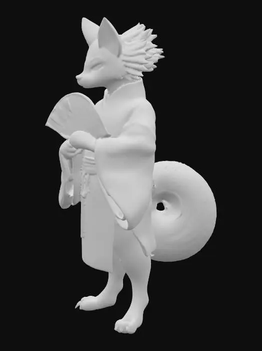 3D model for Kitsune