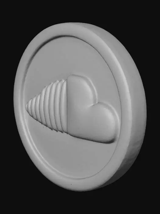 3D model for SoundCloud logo