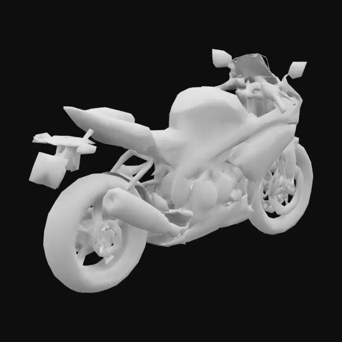 3D model for 2015 Kawasaki Ninja H2