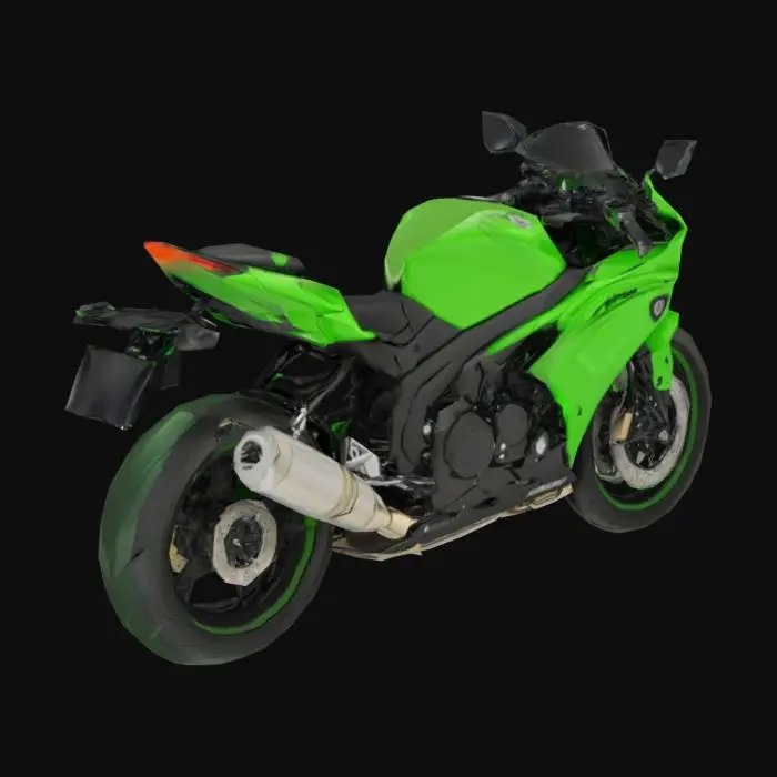 3D model for 2015 Kawasaki Ninja H2