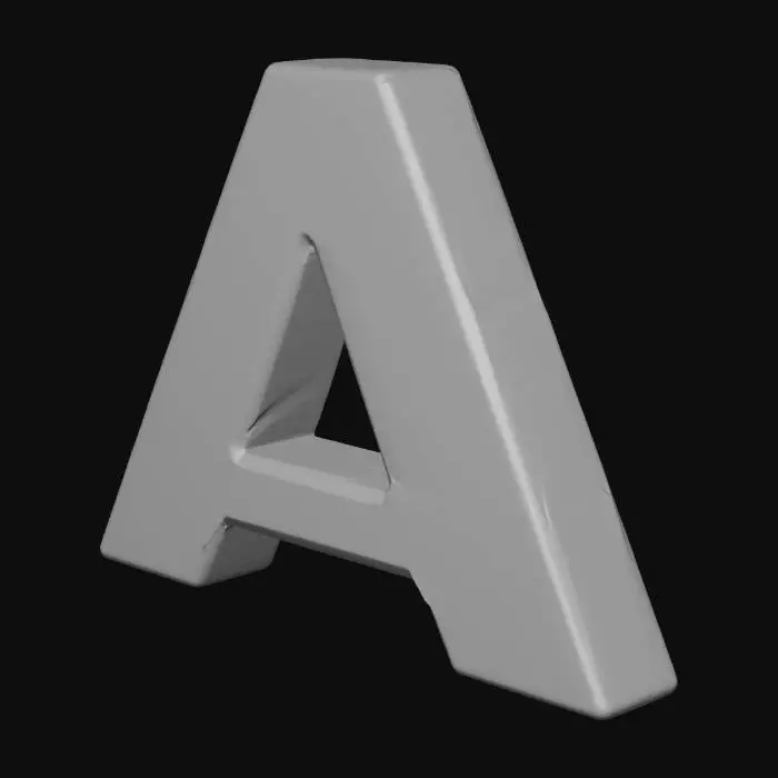 3D model for APKMirror Logo