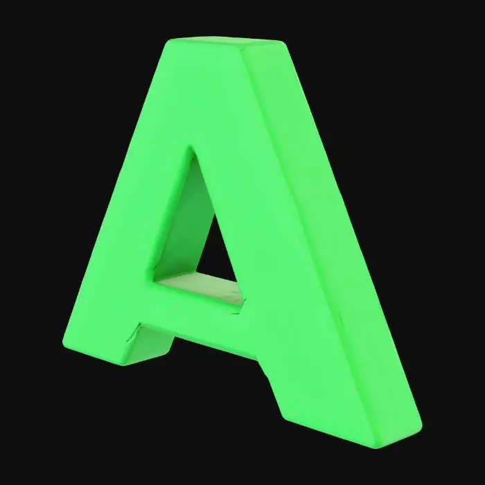 3D model for APKMirror Logo