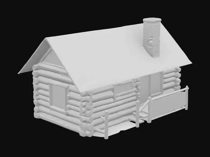 3D model for Solitude in the Woods