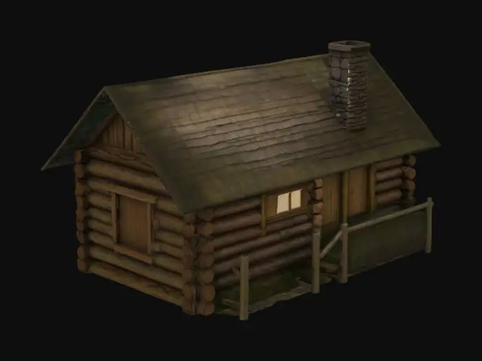 3D model for Solitude in the Woods