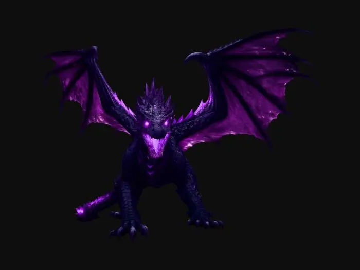 3D model for Umbral Emberwyrm