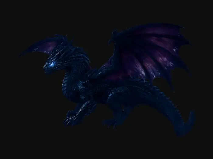 3D model for Moonlit Wyrm