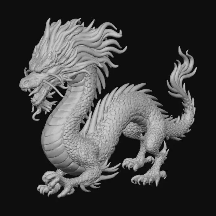 3D model for Wind Dragon