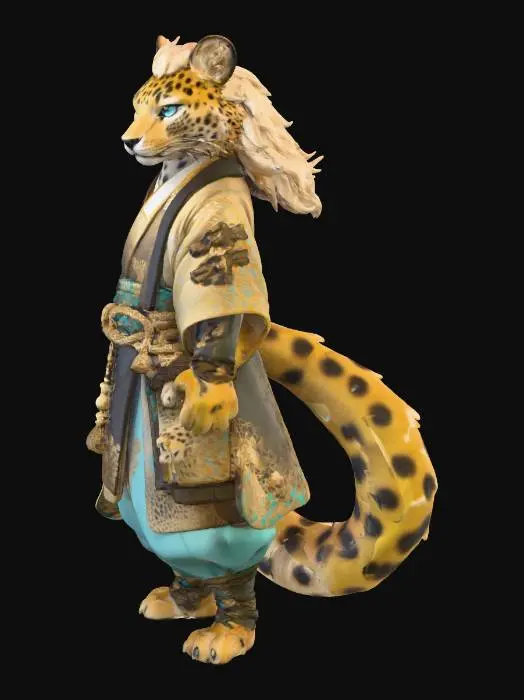 3D model for Jaguar Samurai