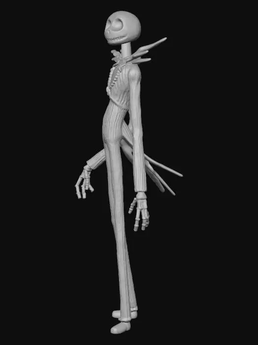 3D model for Skeleton Gentleman