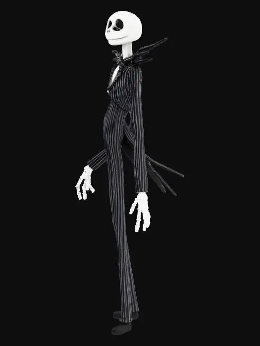 3D model for Skeleton Gentleman