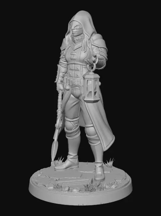 3D model for Guardian of the Light