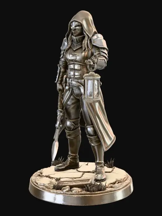 3D model for Guardian of the Light