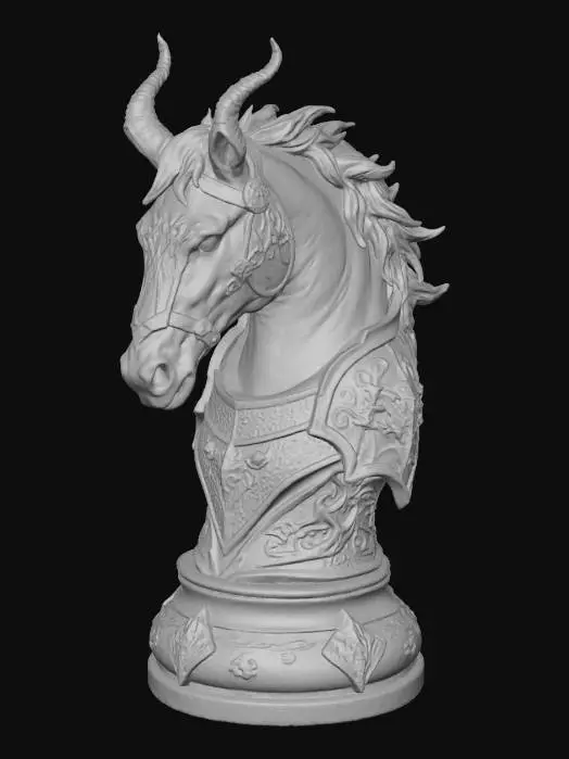 3D model for Infernal Steed