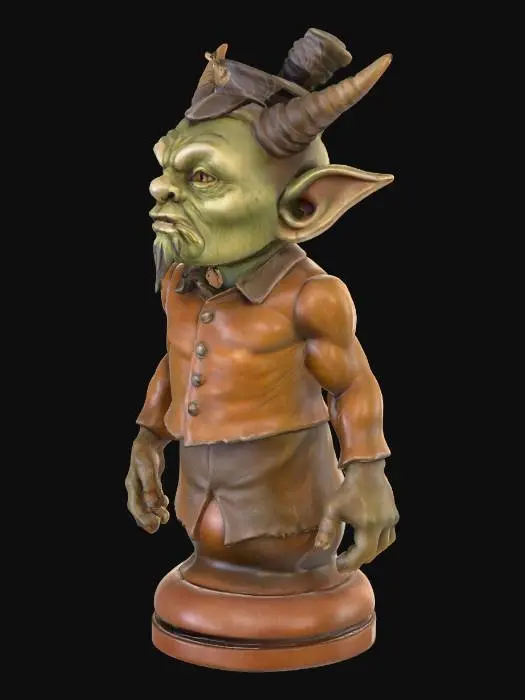 3D model for Goblin Figurine