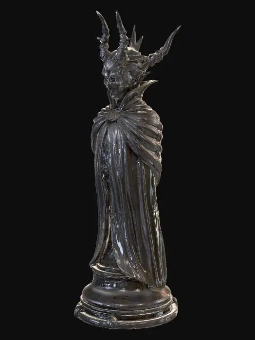 3D model for König Schachfigur als Lucifer