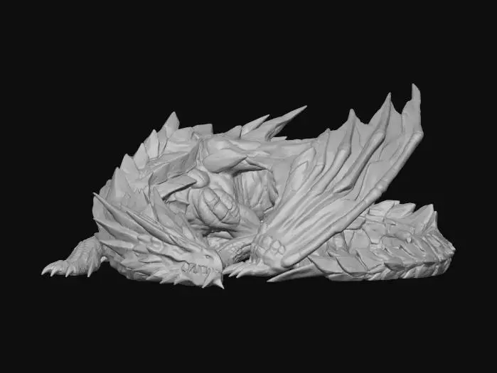 3D model for Lavawyrm