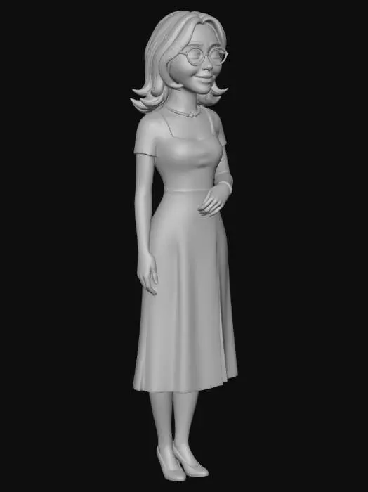 3D model for Animated Elegance