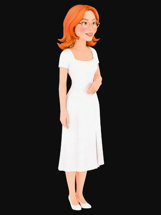 3D model for Animated Elegance