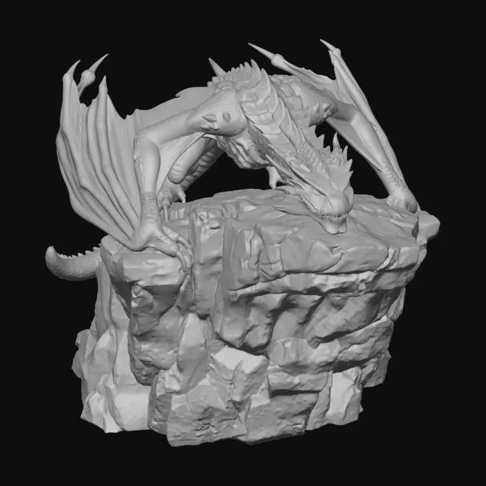 3D model for Molten Ember Dragon