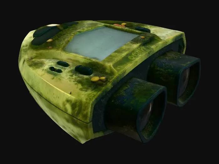 3D model for Mossy Handheld Console