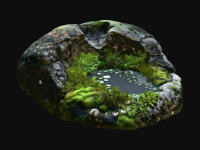 3D model for Stone Garden Oasis