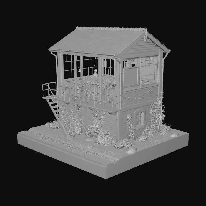 3D model for The Signal Box by the Tracks
