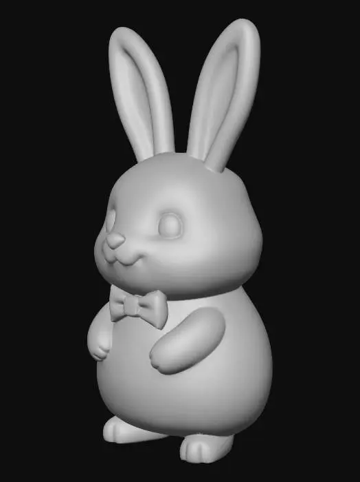 3D model for Pastel Polka Dot Bunny, #EasterEgg2026#