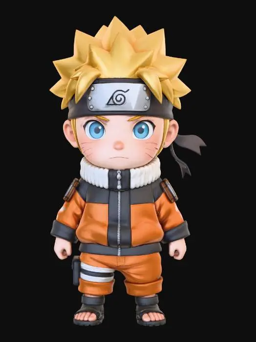 3D model for Chibi Naruto