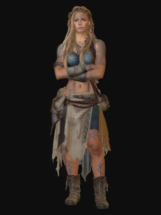 3D model for Wasteland Warrior