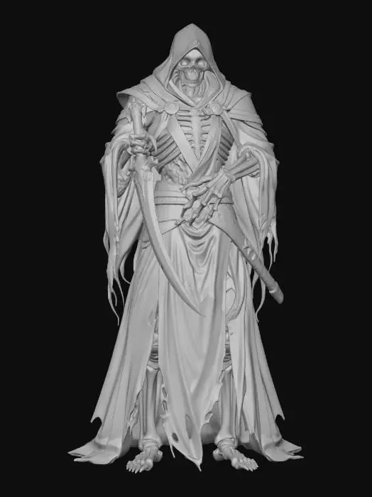 3D model for Grim Reaper Knight