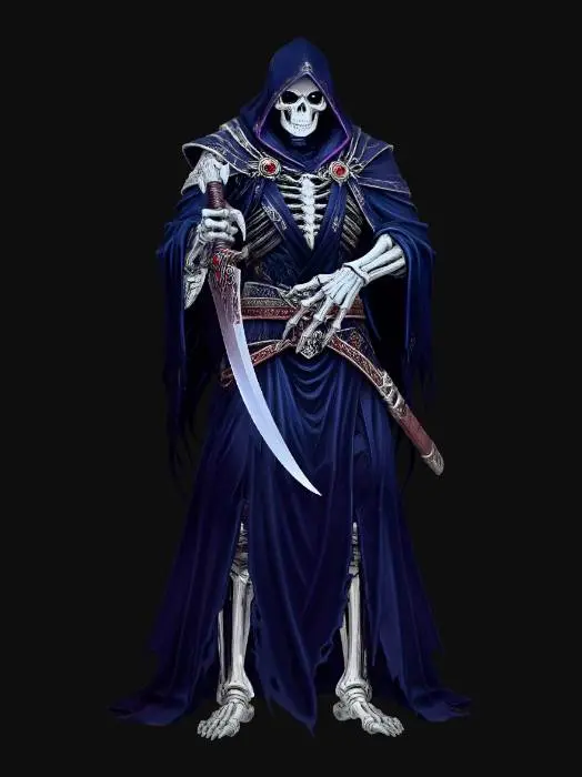 3D model for Grim Reaper Knight
