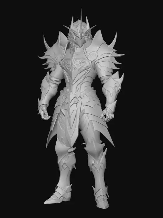 3D model for Amethyst Warlord