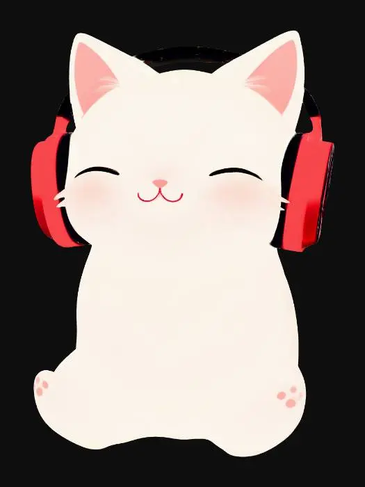 3D model for Melody Kitty