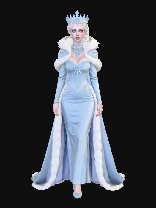 3D model for Azure Frost Queen