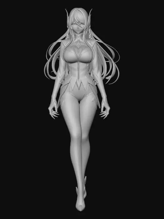 3D model for Crimson Seraph