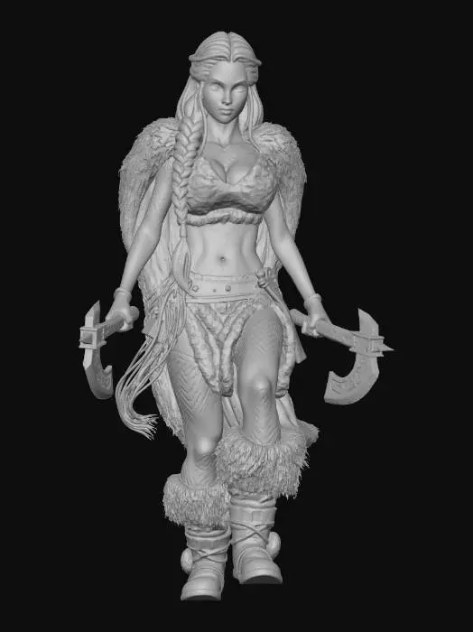 3D model for Frostbound Valkyrie