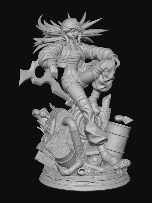 3D model for Wasteland Scavenger