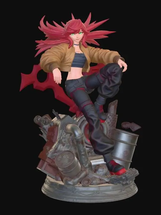 3D model for Wasteland Scavenger